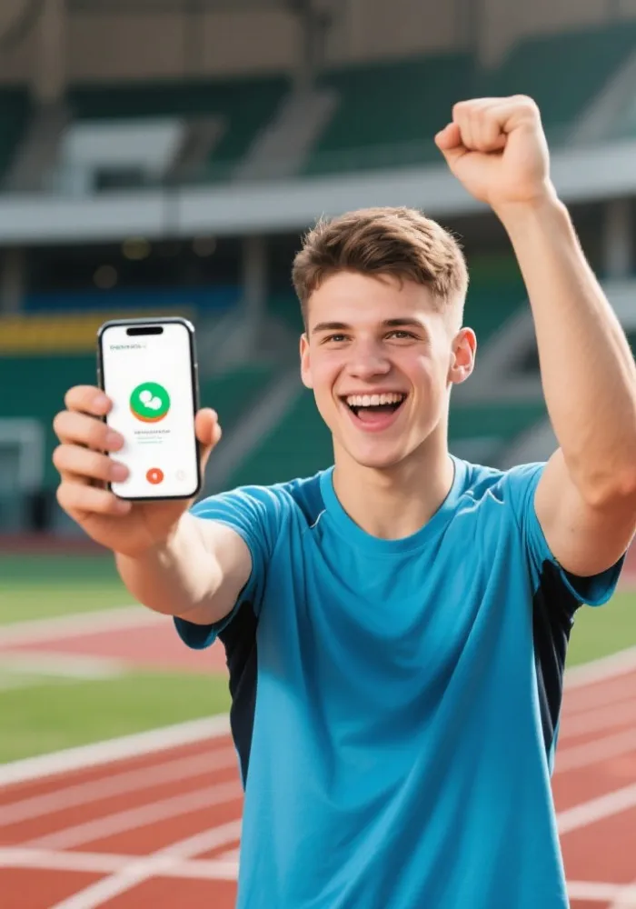 球迷使用优直播APP随时随地观赛